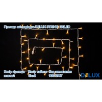 гирлянда внеш DELUX STRING 100LED 10m 20flash желт/бел IP44 - (90012967)