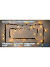 гірлянда зовн DELUX STRING 100LED 10m 20flash жовтий/чор IP44 - (90012968)