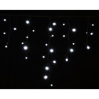 гірлянда зовн DELUX ICICLE 75LED 2x0.7m 18flash біл/чор IP44 - (90012952)