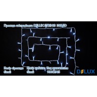 гірлянда зовн DELUX STRING 100LED 10m 20flash білий/біл IP44 - (90012965)
