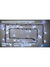гірлянда зовн DELUX STRING 100LED 10m 20flash білий/чор IP44 - (90012966)