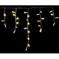 гирлянда внеш DELUX ICICLE 75LED 2x0.7m 18flash желт/бел IP44 - (90012953)