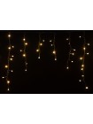 гірлянда зовн DELUX ICICLE 75LED 2x0.7m 18flash тепл.біл/чор IP44 - (90012960)