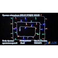 гирлянда внеш DELUX STRING 100LED 10m 20flash мульти/бел IP44 - (90012974)