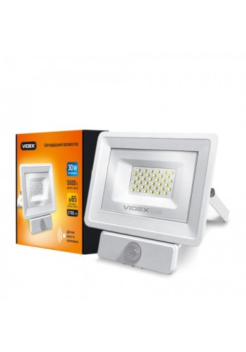 LED Прожектор VIDEX 30W 5000K сенсорный IP65 VL-Fe-305W-S