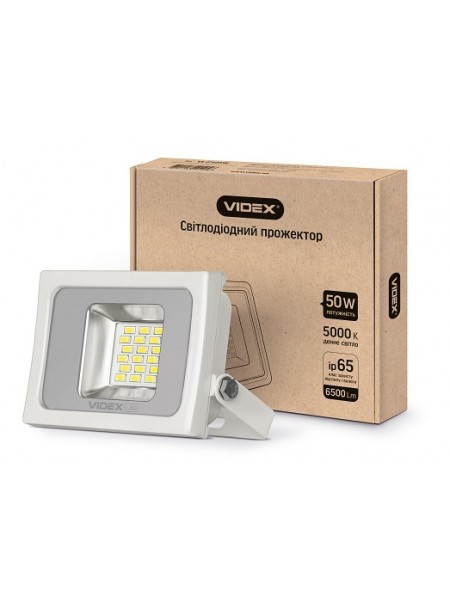 LED Прожектор VIDEX 10W 5000K 220V IP65 VL-F105W