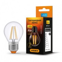 LED лампа VIDEX Fіlament G45F 4W E27 4100K 220V