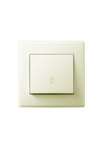Выключатель проходной LEZARD LESYA 705-0303-105 кремовый с кремовой вставкой
