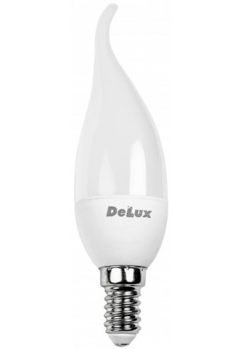 светодиодная лампа DELUX BL37B 6Вт tail 3000K 220В E14 теплый белый - (90005410)