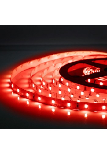 Світлодіодна стрічка LED K2 4,8W 60Led IP21 12V червона