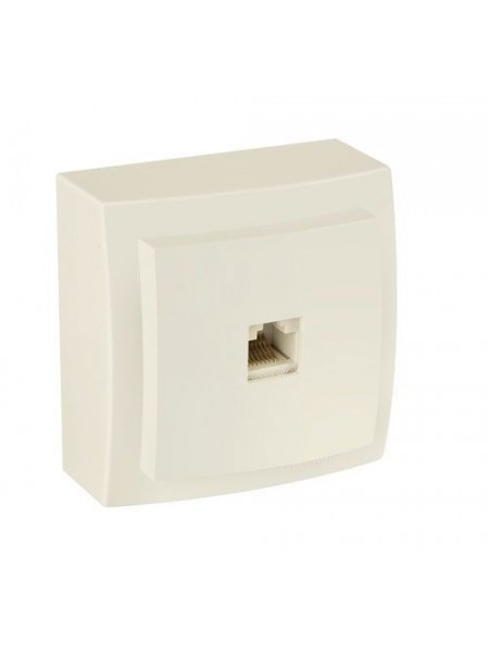 Розетка Nilson Themis крем ком. CAT5e RJ45 накл. - (26121044) Розетка Nilson Themis крем ком. CAT5e RJ45 накл. - (26121044)