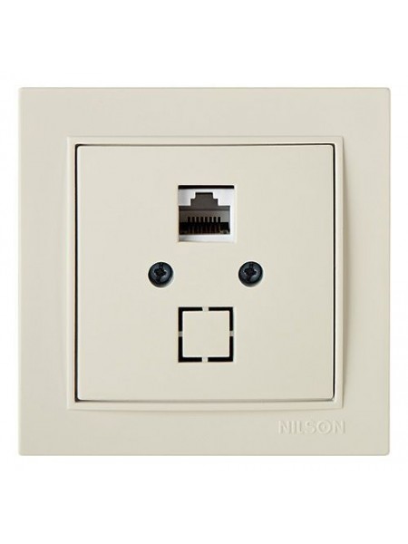 Розетка Nilson Thor крем ком. CAT6e RJ45 - (27121045) Розетка Nilson Thor крем ком. CAT6e RJ45 - (27121045)