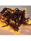 гірлянда зовн DELUX ICICLE 108LED 2x1m 27flash жовтий/чор IP44 - (90012942)