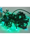 гирлянда внеш DELUX ICICLE 108LED 2x1m 27flash зел/чор IP44 - (90012943)