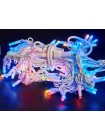 гірлянда зовн DELUX ICICLE 75LED 2x0.7m 18flash мул/біл IP44 - (90012956)