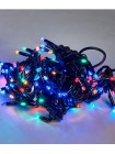 гирлянда внеш DELUX ICICLE 75LED 2x0.7m 18flash мул/чор IP44 - (90012955)