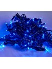 гірлянда зовн DELUX ICICLE 75LED 2x0.7m 18flash син/чор IP44 - (90012958)