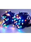 гирлянда внеш DELUX STRING 100LED 10m 20flash мульти/чор IP44 - (90012973)