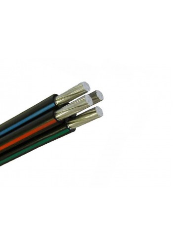 провод СИП 4х25-5 AsXS (чорный) Южкабель