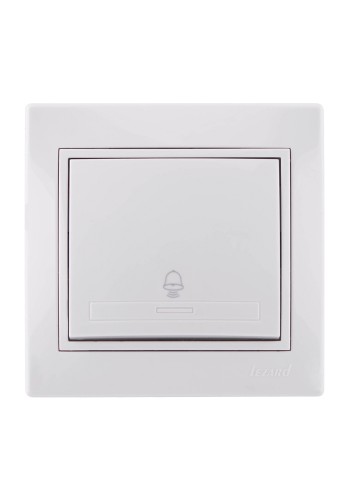 Кнопка дзвінка Mira 701-0202-103 LEZARD білий