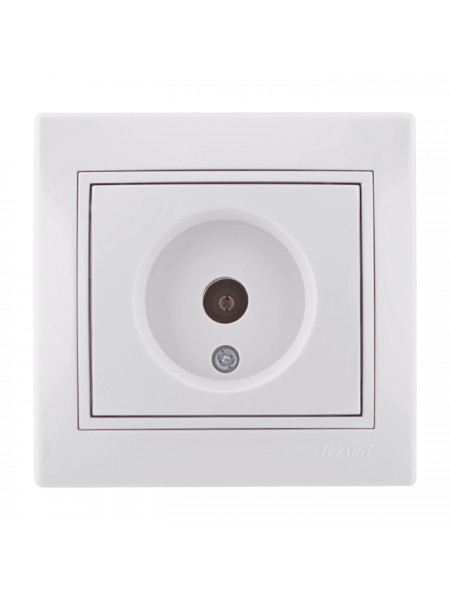 Розетка ТВ крайова Mira 701-0202-130 LEZARD білий Розетка ТВ крайова Mira 701-0202-130 LEZARD білий