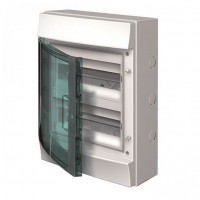 Бокс пласт  AББ 24М накладний Mistral IP65 (прозора) (1SLM006501A1204)