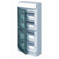 Бокс пласт AББ 48м накладной Mistral IP41 (прозрачная) (1SPE007717F0720)