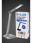 настільний світильник DELUX TF-130 7 Вт LED срібла. - (90008950)