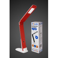 настольный светильник DELUX TF-310 5 Вт 4000К LED бело-красный - (90008946)