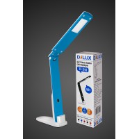 настольный светильник DELUX TF-310 5 Вт 4000К LED бело-синий - (90008945)