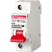 Модульный автоматический выключатель e.mcb.pro.60.1.K 80 new, 1р, 80А, K, 6кА new (p0430002)