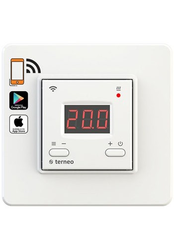 Терморегулятор комнатный 5... 45 ° С 16А terneo ax (wi-fi)