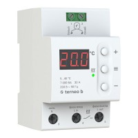 Терморегулятор ДИН 5 ... 40 ° С 32А terneo b теплый пол