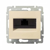 Механізм розетки комп'ютерної RJ45 кат, 5 UTP 1-ва Слонова кістка 774130 Legrand Valena
