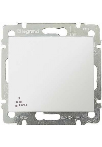 Механізм вимикача 1-кл. IP44 Білий 774201 Legrand Valena