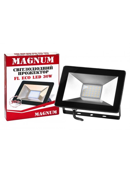 светодиодный прожектор MAGNUM FL ECO LED 30Вт 6500К IP65 - (90008793) светодиодный прожектор MAGNUM FL ECO LED 30Вт 6500К IP65 - (90008793)