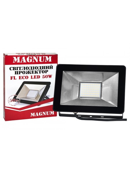 светодиодный прожектор MAGNUM FL ECO LED 50Вт 6500К IP65 - (90008794) светодиодный прожектор MAGNUM FL ECO LED 50Вт 6500К IP65 - (90008794)