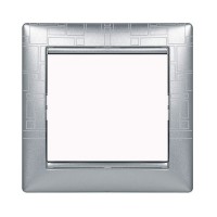 Рамки 1 пост Алюміній модерн 770341 Legrand Valena