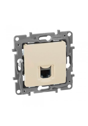 Розетка RJ45 кат. 5е UTP Слонова кістка 672 341 Legrand Etika