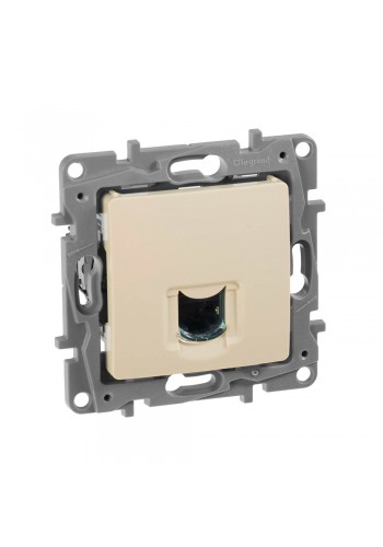 Розетка RJ45 кат. 6 UTP Слонова кістка 672353 Legrand Etika
