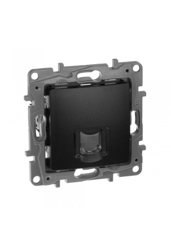 Розетка RJ45 кат. 6 UTP АНТРАЦИТ 672653 Legrand Etika