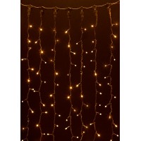 гірлянда зовн DELUX CURTAIN 912LED 2x3m жовтий/черн IP44 EN - (90009060)