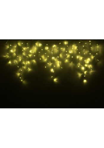 гірлянда зовн DELUX ICICLE 120LED 2x0.9m жовтий/біл IP44 EN - (90009066)