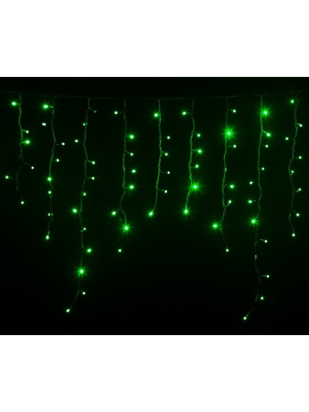 гірлянда зовн DELUX ICICLE 120LED 2x0.9m зел/черн IP44 EN - (90009068)