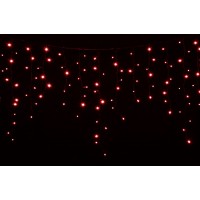 гирлянда внеш DELUX ICICLE 120LED 2x0.9m крас/черн IP44 EN - (90009069)