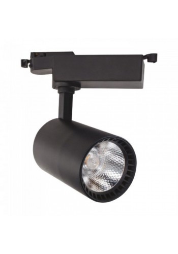 Світильник трековй LYON-18 COB LED 18W 4200K (чорний) lm 180-240V