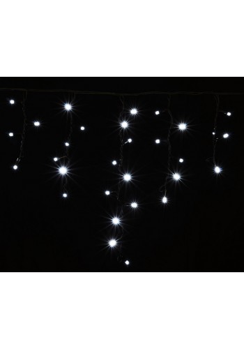 гирлянда внеш DELUX ICICLE 90LED 2x0.5m бел/черн IP44 EN - (90009075)