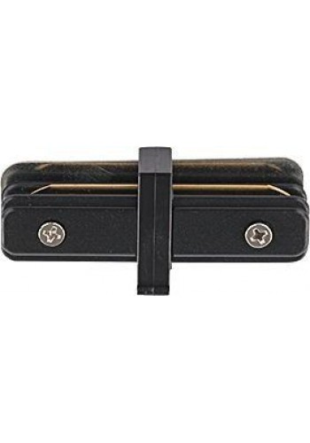 Зєднання для рейки пряме (чорне) 220-240V