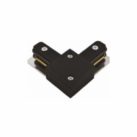 Зєднання для рейки кутове (чорне) 220-240V