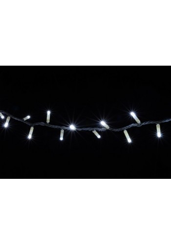 гирлянда внеш DELUX STRING 200LED 10m белый/бел IP44 EN - (90009094)